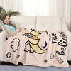 Emoji Unicorn Plush Throw 50" x 60" True Believer