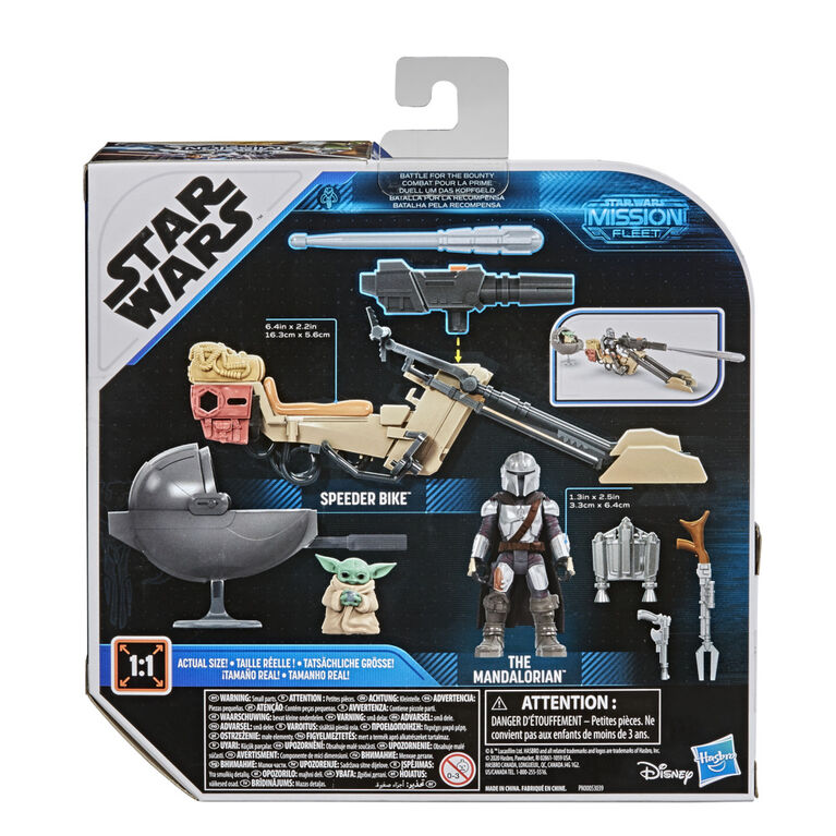 Star Wars Mission Fleet Expedition Class The Mandalorian The Child Battle for the Bounty