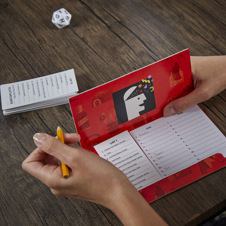 Classic Scattergories Game, Party Board Game for 2+ Players