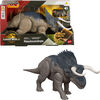 Jurassic World Rebirth Wild Roar Nasutoceratops Dinosaur Toy, Tail Controlled Attack Chomp & Sound