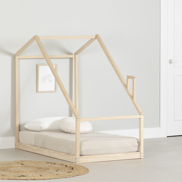 Sweedi Lit maison Bambin Naturel