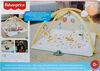 Fisher-Price Simply Senses Newborn Gym Baby Activity Mat with 6 Sensory Toys