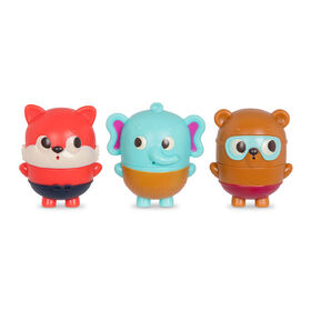 Land of B., Squish and Splash - Dash, Muffin, Brownie, Bath Toy Set