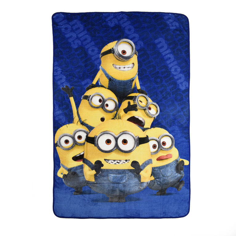 Despicable Me Minions Kids Oversized Blanket, (60x90)