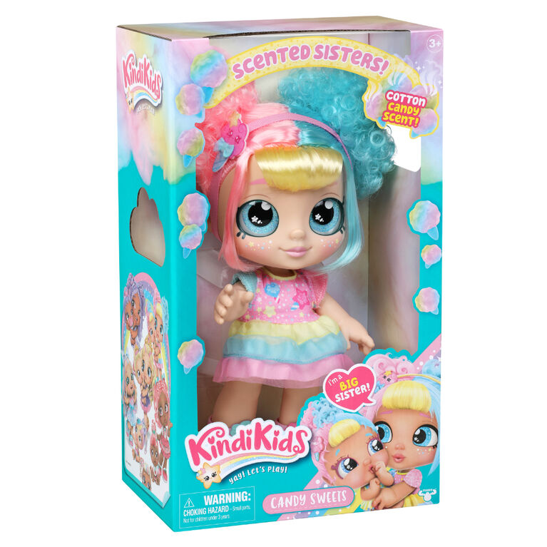 Kindi Kids Big Sister: Candy Sweets Toddler Doll