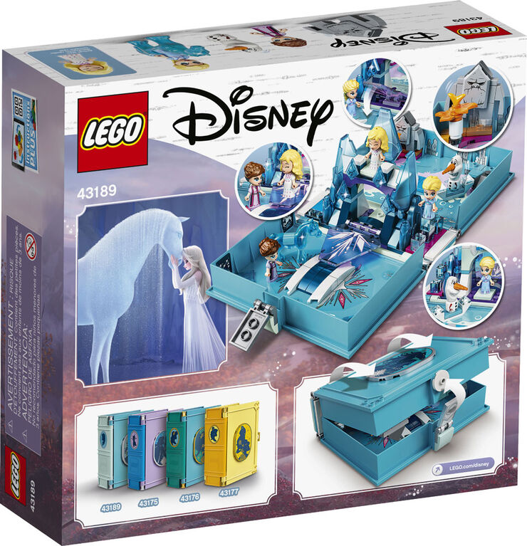 LEGO Disney Princess Les aventures d'Elsa et Nokk dans un liv 43189 (125 pièces)