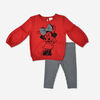 Minnie Mouse Ens.Legging 2Mcx Rouge 18M