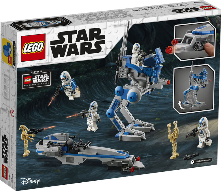 LEGO Star Wars 501st Legion Clone Troopers 75280 (285 pieces)