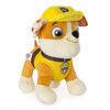 PAW Patrol - 8" Rubble Plush Toy, Standing Plush with Stitched Detailing