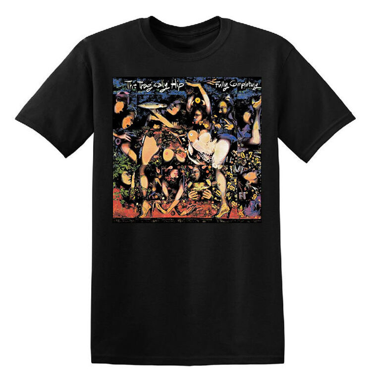 Tragically Hip-Fully Completely- Black Tshirt