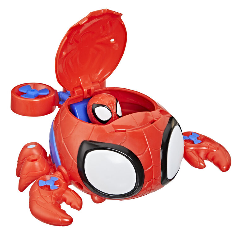 Marvel Spidey and his Amazing Friends Water-Webs Spider Crab Submarine Toy