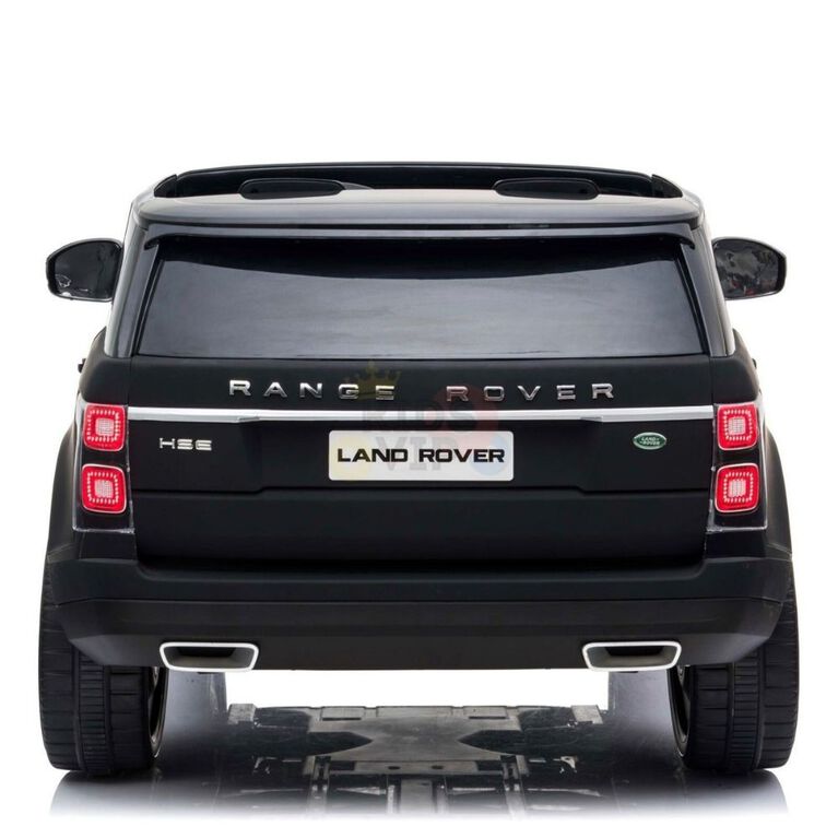 KidsVip 2x12V Kids & Toddlers Range Rover 4WD Ride on car w/Remote Control - Matte Black