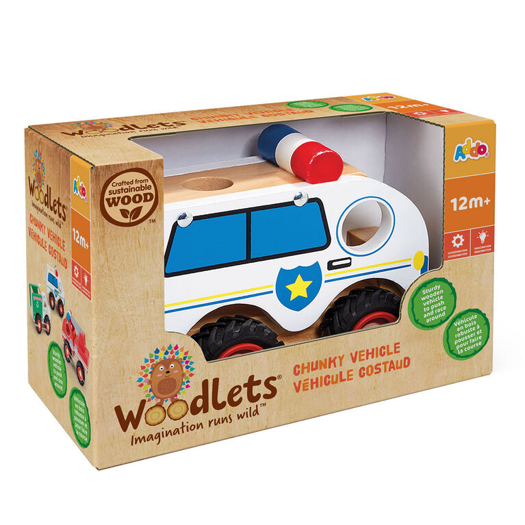 Woodlets - Gros véhicules - Les styles varient, un fourni - Notre exclusivité