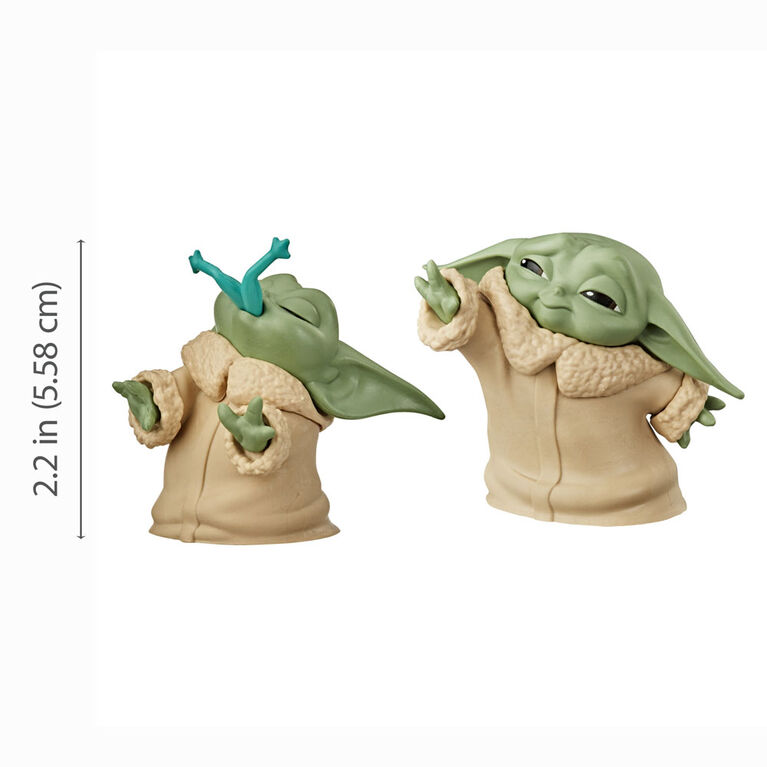 Star Wars The Bounty Collection The Child 2 2 Inch The Mandalorian Baby Yoda Figure 2 Pack Toys R Us Canada