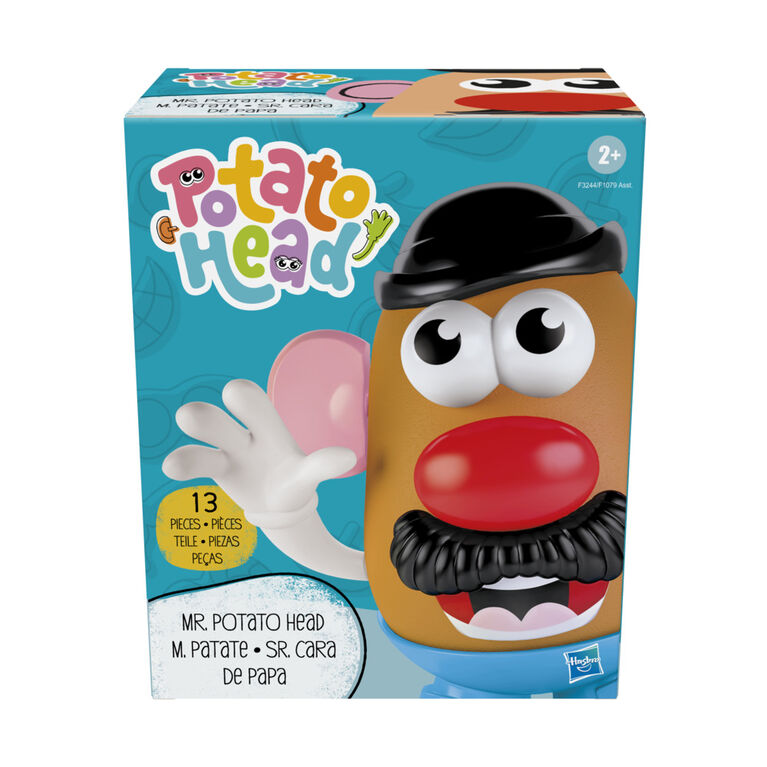 Potato Head, jouet Monsieur Patate classique avec 13 pièces pour créer des  personnages rigolos