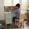 Study Desk with Chair- Mint