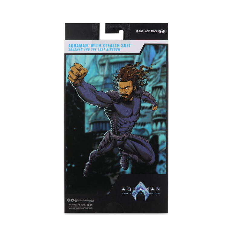 DC Multiverse Aquaman with Stealth Suit (Aquaman and the Lost Kingdom) 7"Figure