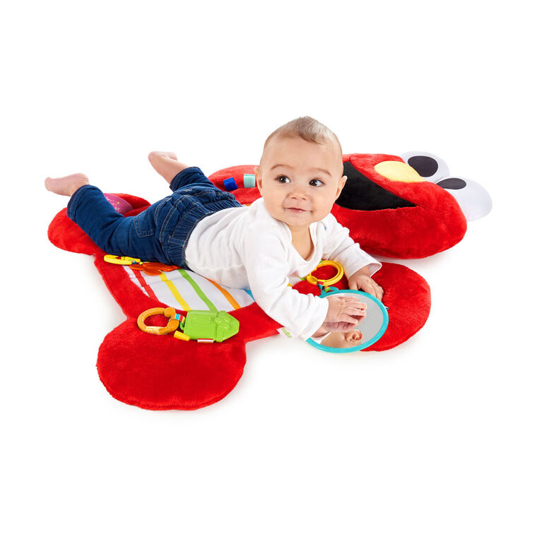 Tummy-Time Elmo Prop Mat