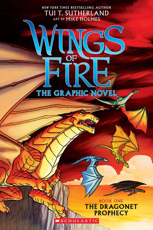 Wings Of Fire Graphic Novel #1: The Dragonet Prophecy - English Edition
