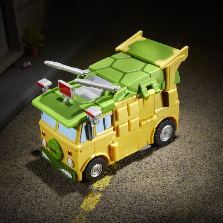 Transformers Collaborative, figurine Teenage Mutant Ninja Turtles x Transformers Party Wallop
