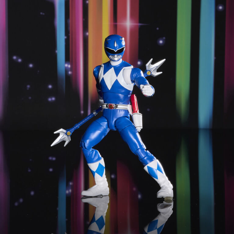 Power Rangers Lightning Collection Remastered Mighty Morphin Blue Ranger 6 Inch Action Figure
