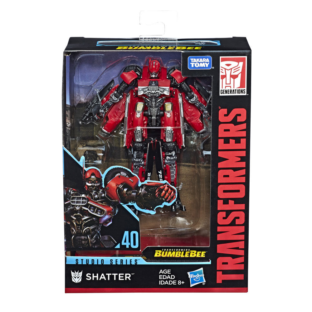 Transformers Toys Studio Series 40 Deluxe Class Transformers Bumblebee Movie Shatter