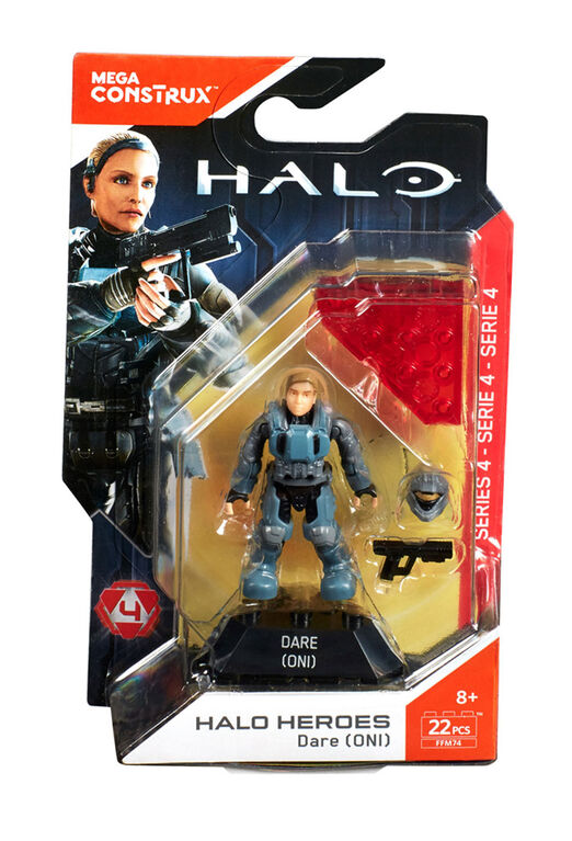 Mega Construx Halo Heroes Series 4 - Dare (Oni) Figure