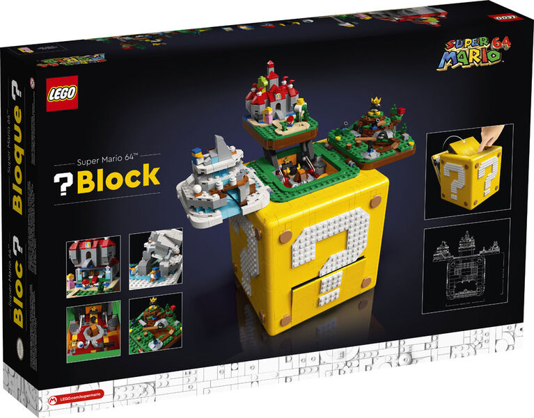 LEGO Super Mario 64 Question Mark Block 71395 Building Kit (2,064 Pieces)