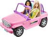 Barbie Doll and Vehicle Playset with 2 Dolls and Off-Road Vehicle