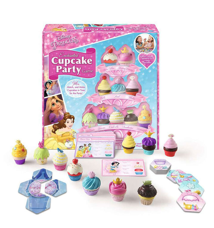 Wonder Forge - Disney Princess Enchanted Cupcake Party Game - English Version