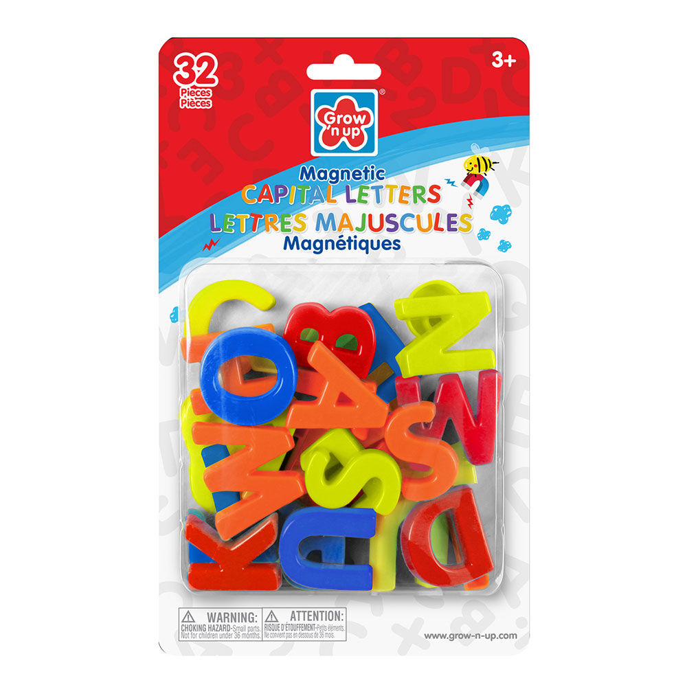 Grow n Up 32 pcs Magnetic Capital Letters