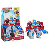 Transformers Rescue Bots Academy Optimus Prime Converting Toy Robot