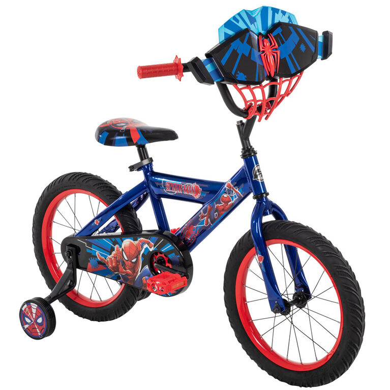 Vélo Marvel Spider-Man de 16 po pour garçons, par Huffy 