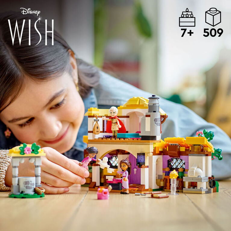 LEGO  Disney Asha's Cottage 43231 Building Toy Set (509 Pieces)