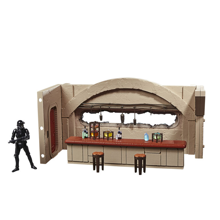 Star Wars The Mandalorian Coffret Nevarro Cantina, figurine Imperial Death Trooper (Nevarro)