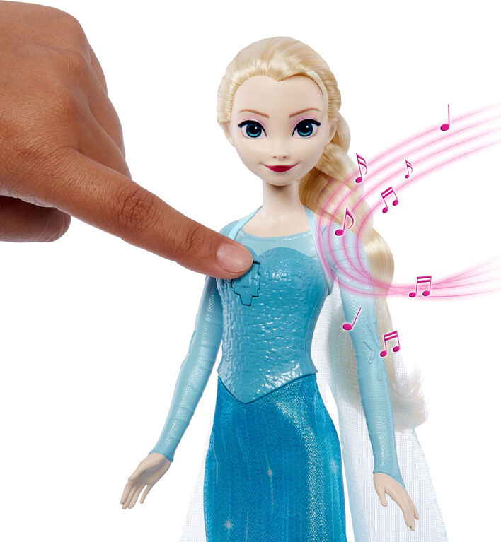 Disney Frozen Singing Elsa Doll, Sings Clip of "Let It Go" from Disney Movie Frozen - English Toys R Us Canada