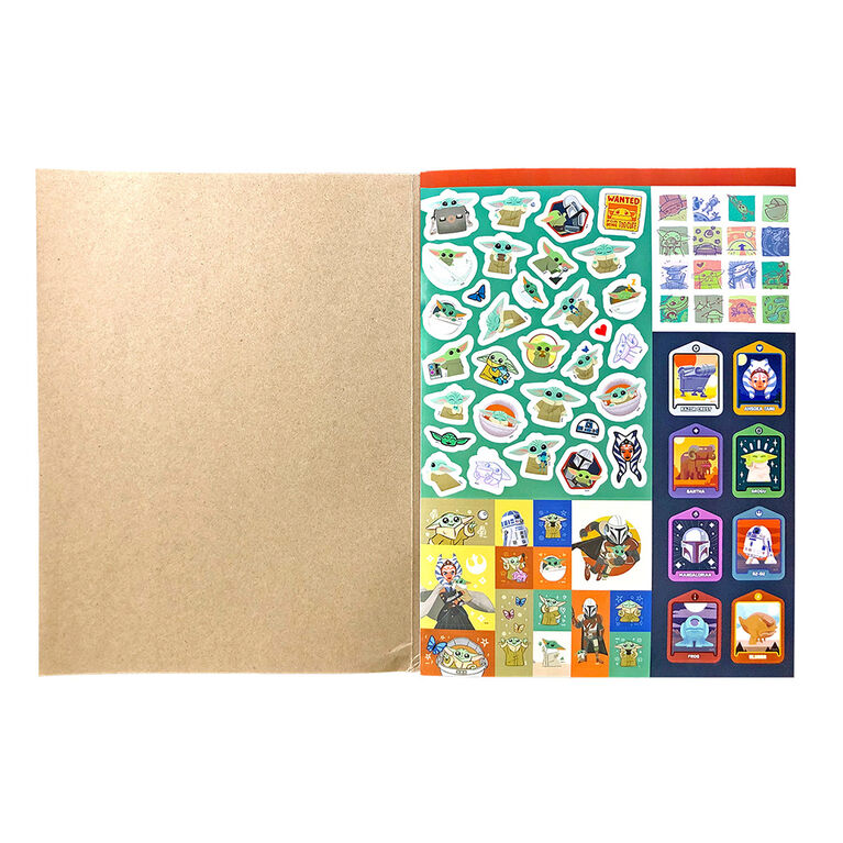 greenre Mandalorian Eco-Medium Colouring Pad