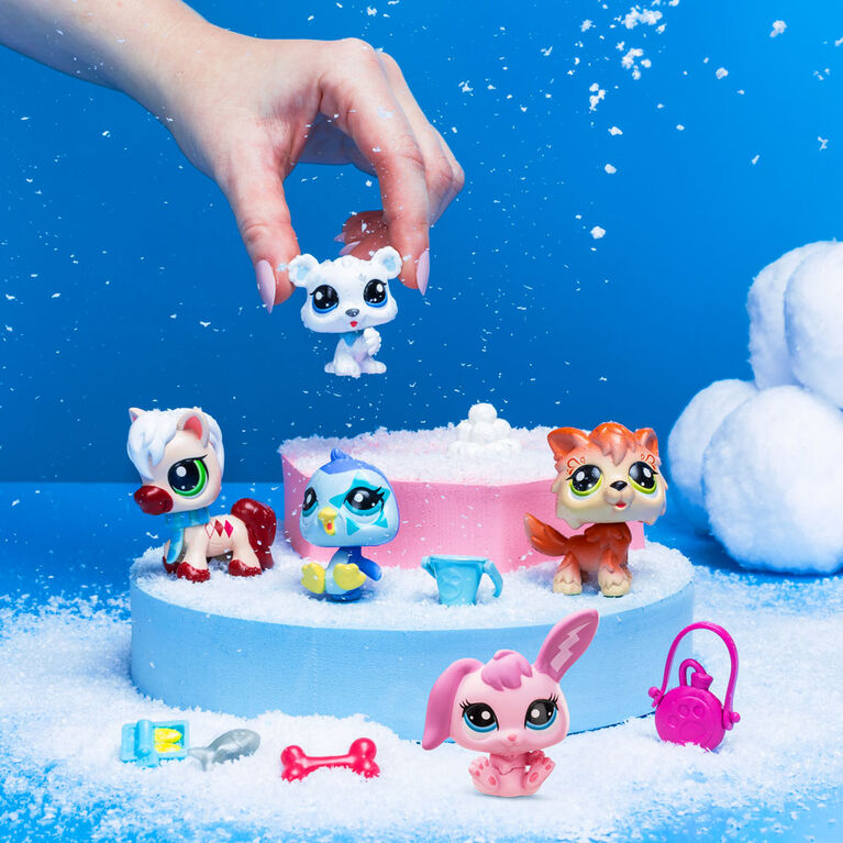 Littlest Pet Shop Besties D'Hiver 5-Pk