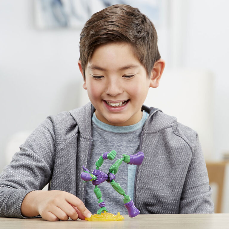 Marvel Spider-Man Bend and Flex Green Goblin Action Figure Toy