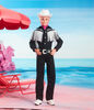 Barbie The Movie Collectible Ken Doll Wearing Black and White Western Outfit 