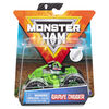 Monster Jam, Official Grave Digger Monster Truck, Die-Cast Vehicle, Training Trucks Series, 1:64 Scale