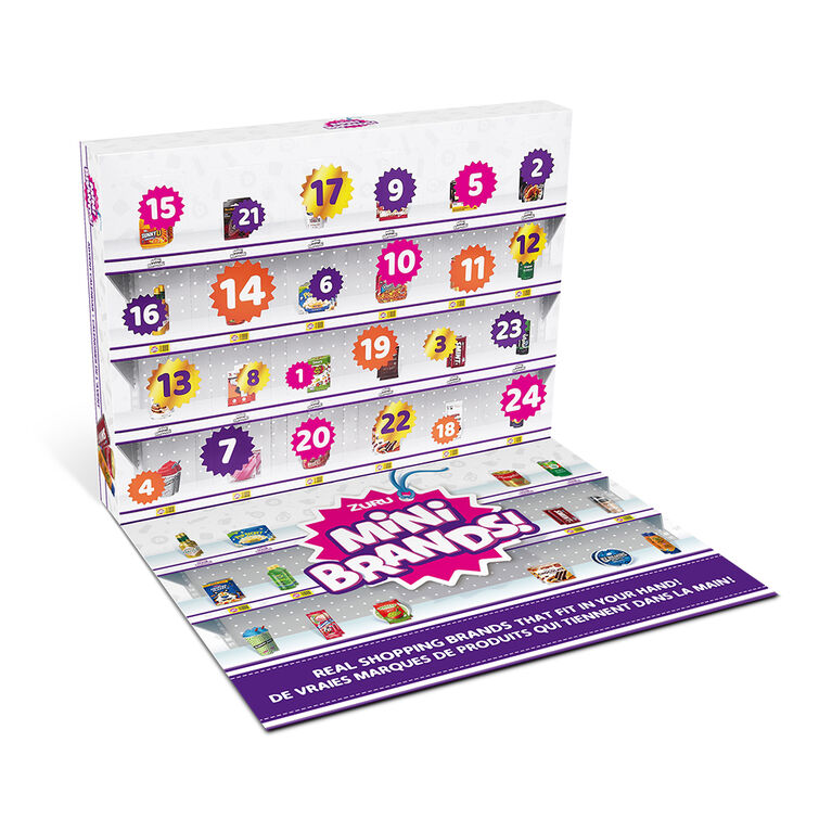 Mini Brands Limited Edition Advent Calendar with 4 Exclusive Minis by ZURU