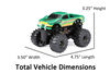 Ensemble de rampes 4 en 1 pour camions Monster Bigfoot, échelle 1:43