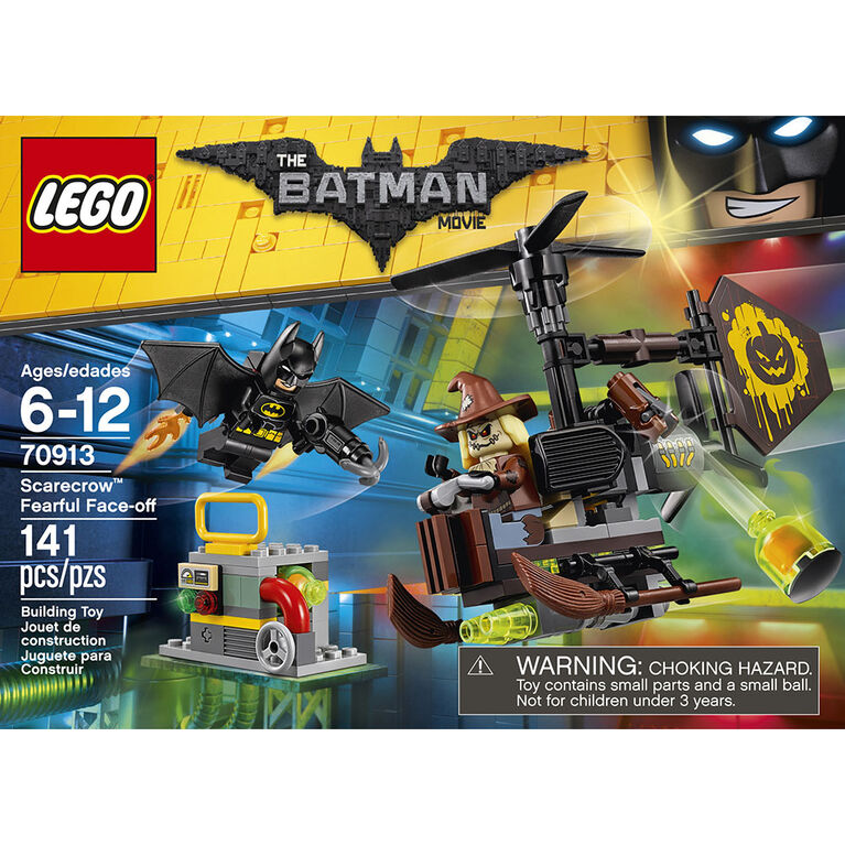LEGO Batman Movie Scarecrow Fearful Face-off 70913