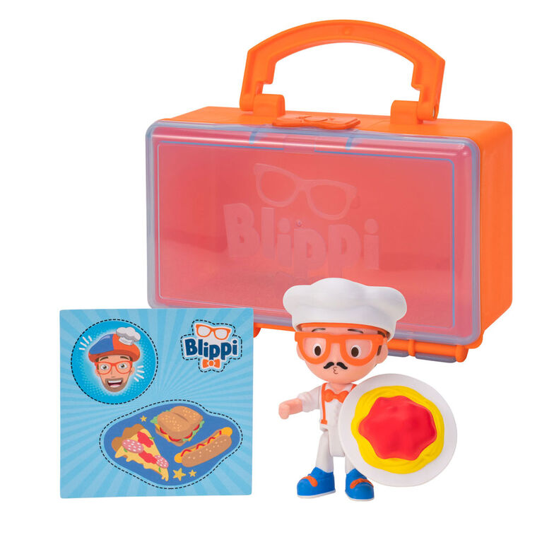 Figurines mystère Blippi de luxe - thème de chef