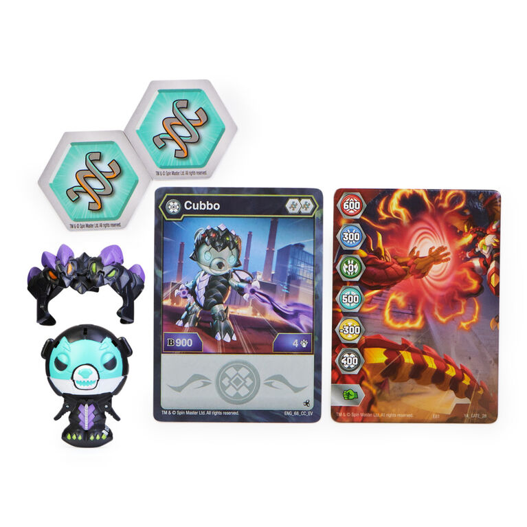 Bakugan, Nillious Cubbo Pack, Bakugan Evolution Transforming Collectible Action Figures