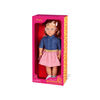 Our Generation - Doll w/Frilly Denim Shirt & Pink Skirt, Emily