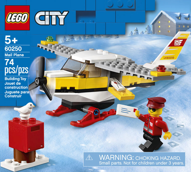Lego City Great Vehicles Mail Plane 60250 Toys R Us Canada