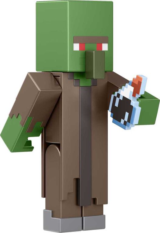 Minecraft Zombie Villager Figure
