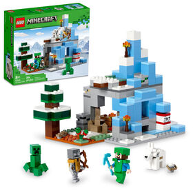 LEGO Minecraft Les pics gelés 21243; Jeu de construction (304 pièces)